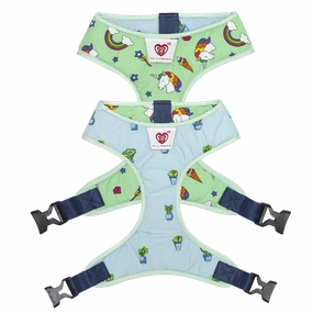Pet And Parents Little Plants Wonderland Reversible Harness for Dogs