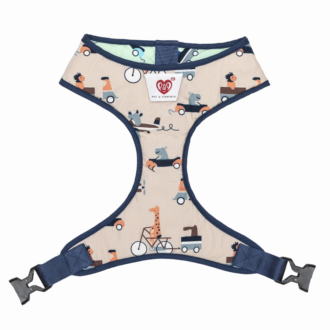 Pet And Parents Rolly Polly Reversible Harness for Dogs