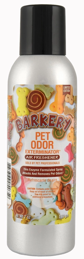 Pet Odor Exterminator Air Freshener Spray, Barkery, 7 oz