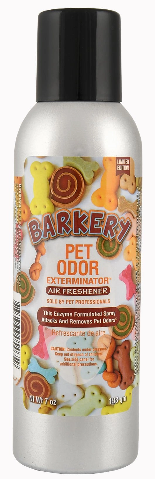Pet Odor Exterminator Air Freshener Spray, Barkery, 7 oz