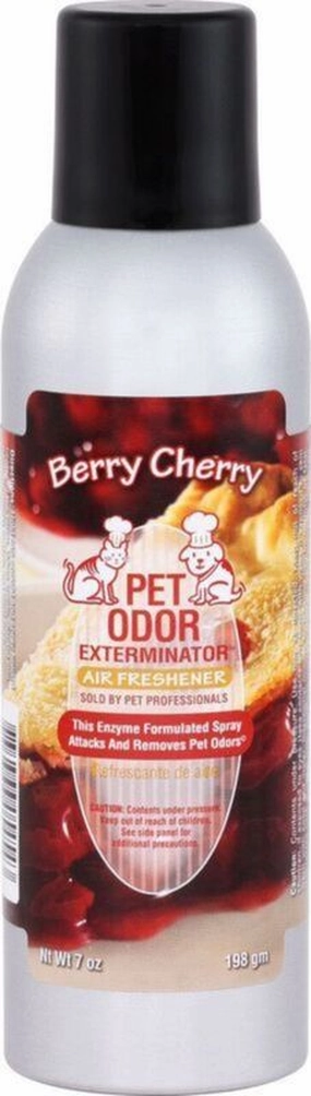 Pet Odor Exterminator Air Freshener Spray, Berry Cherry, 7 oz