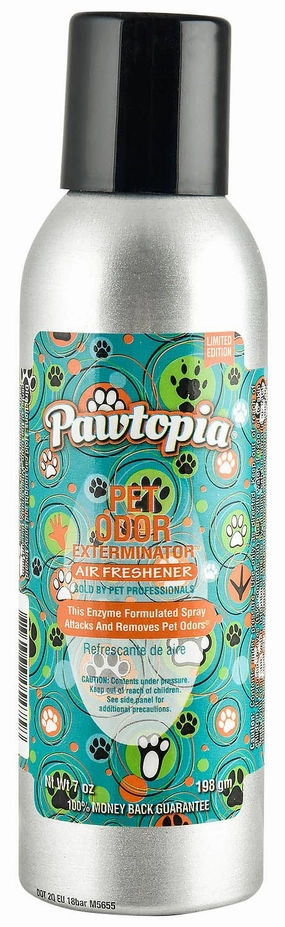 Pet Odor Exterminator Air Freshener Spray, Pawtopia, 7 oz