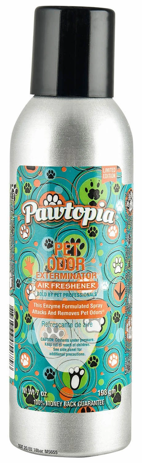 Pet Odor Exterminator Air Freshener Spray, Pawtopia, 7 oz