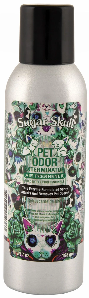 Pet Odor Exterminator Air Freshener Spray, Sugar Skull, 7 oz