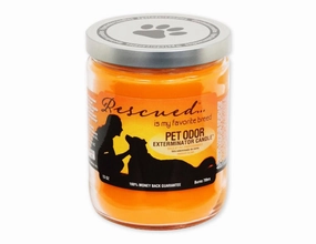 Pet Odor Exterminator Candle, Rescued