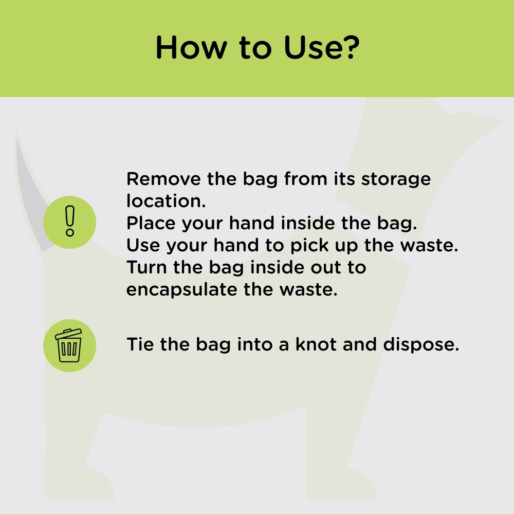 Pet Vogue Poop Bags for Dogs and Cats (Buy 1 Get 1)
