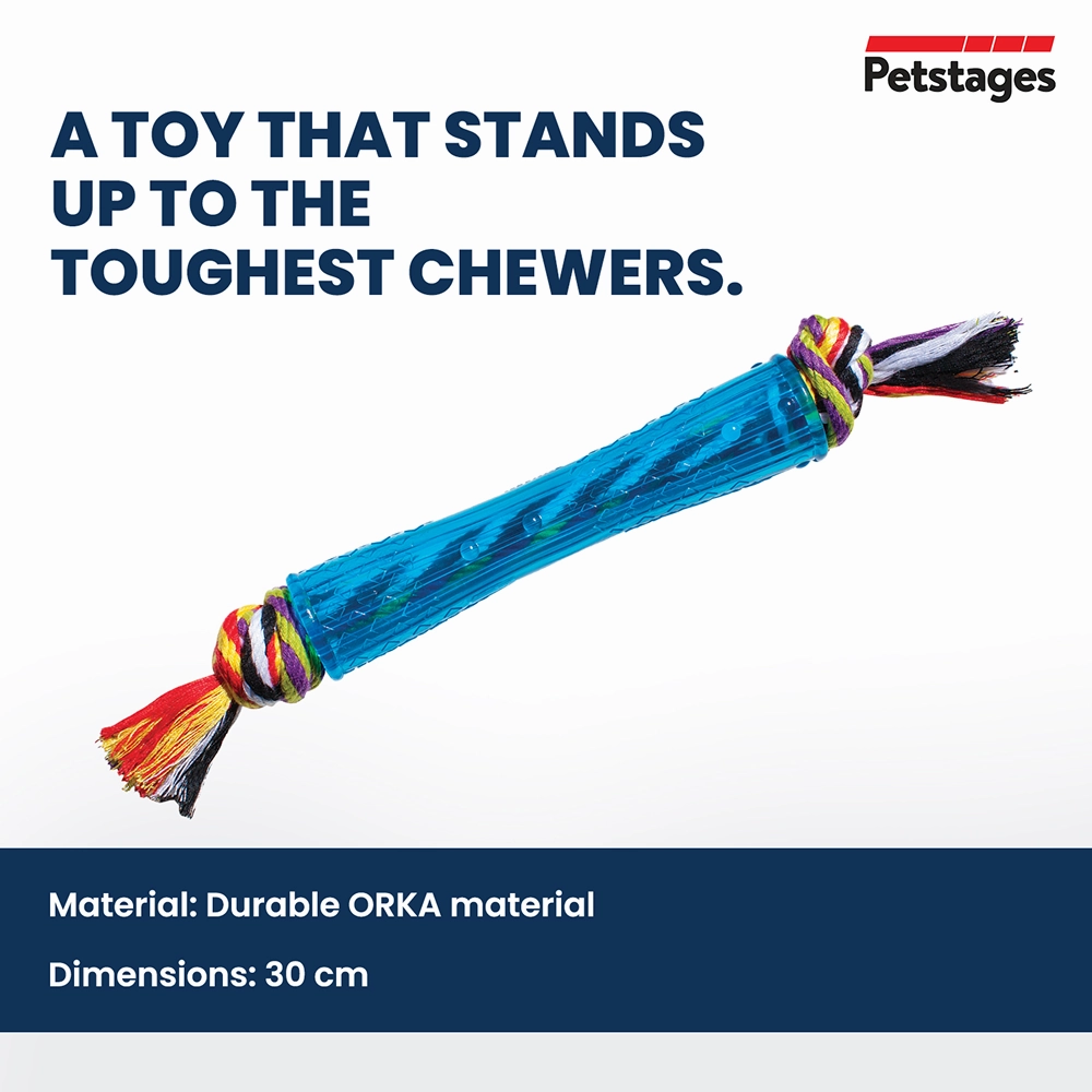 Petstages Orka Stick Toy for Dogs (Blue)