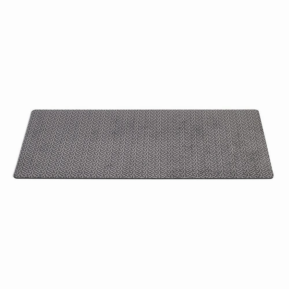 Polyester Graphic Print Dog Placemat/Doormat Pewter Bones