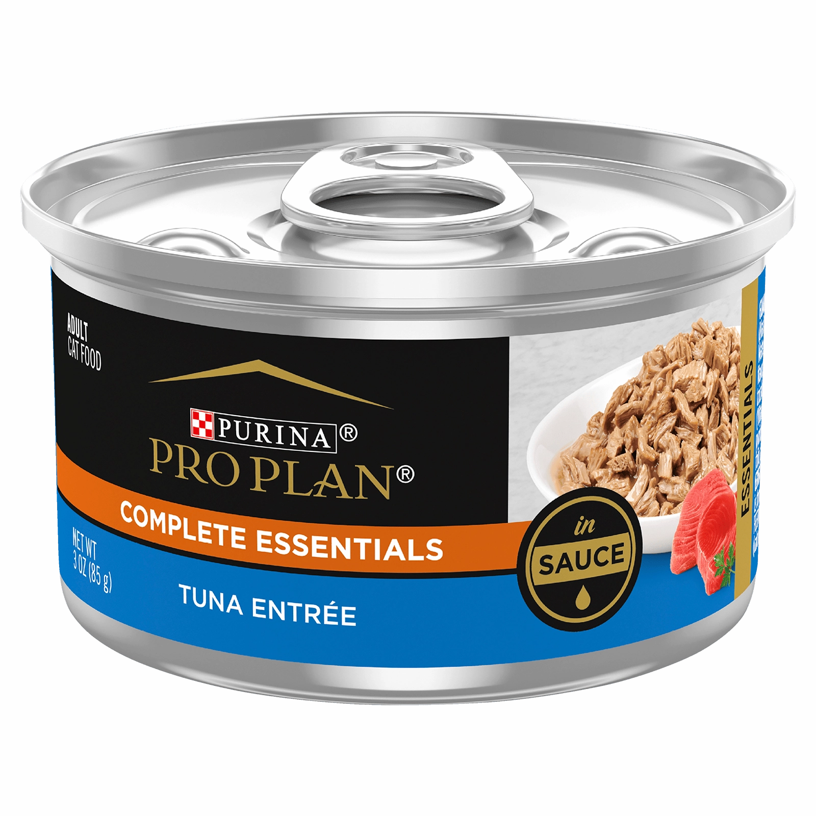 Pro Plan Cat Food Can Adult Complete Essentials Tuna Entre