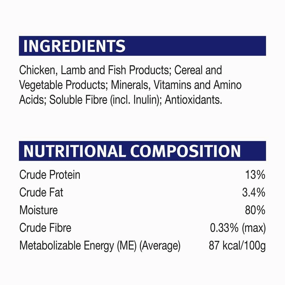 Pro Plan Chicken In Gravy Adult 7  Pouch Cat Food 85g x 12