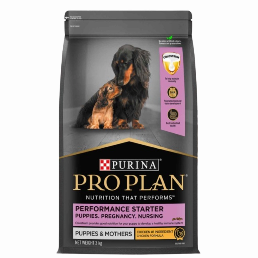 Pro Plan Chicken Mother and Puppy Starter Dog Dry Food (New Improved Formula)