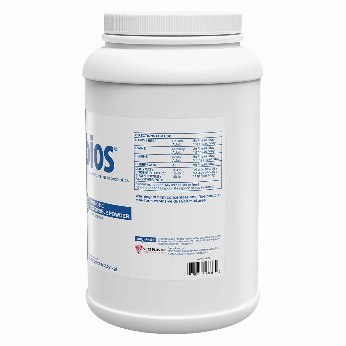 Probios Dispersible Powder Veterinary Probiotic Supplement