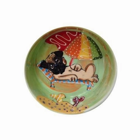 Pug 18 Dog Bowl
