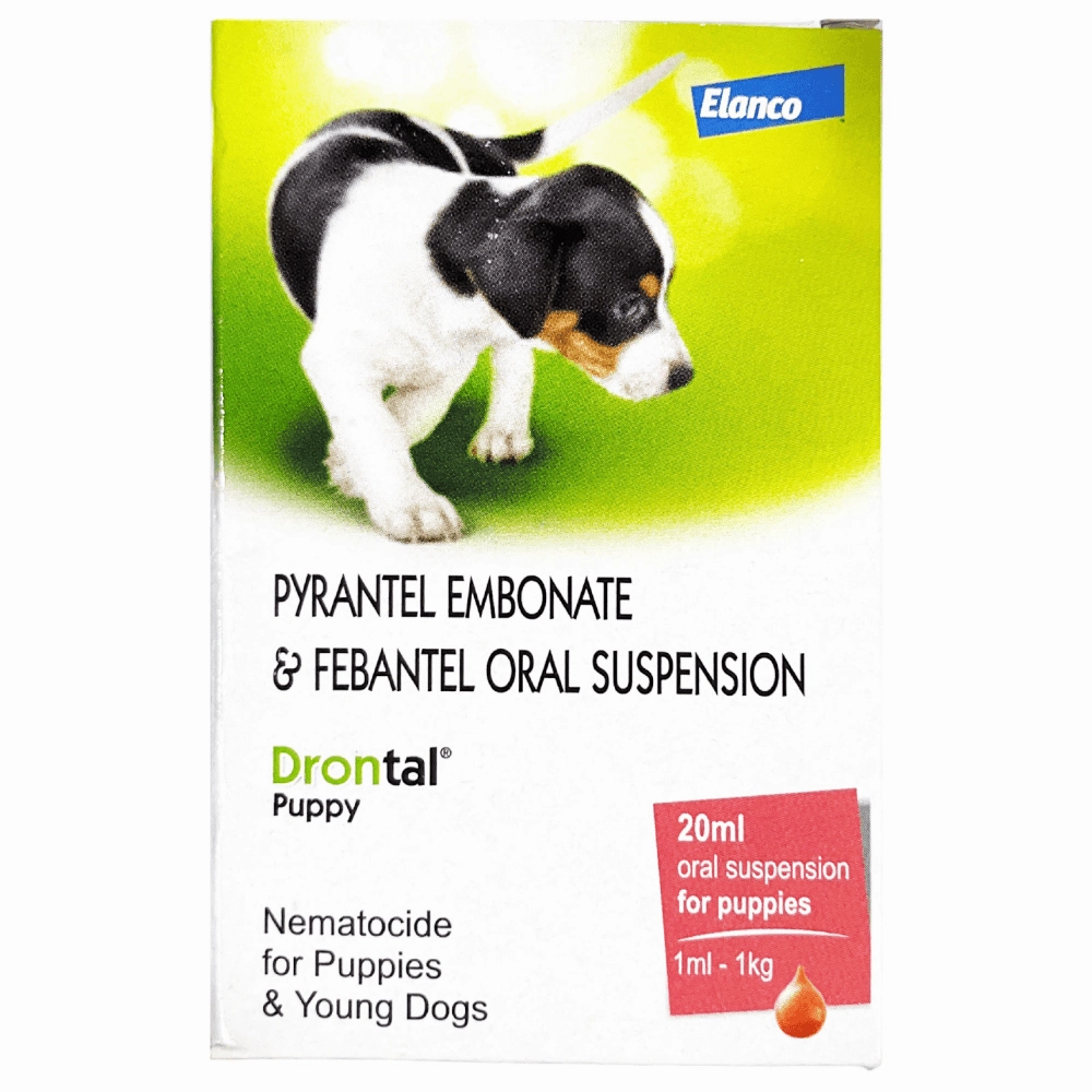 Puppy Dewormer and Tick & Flea Control Powder Combo