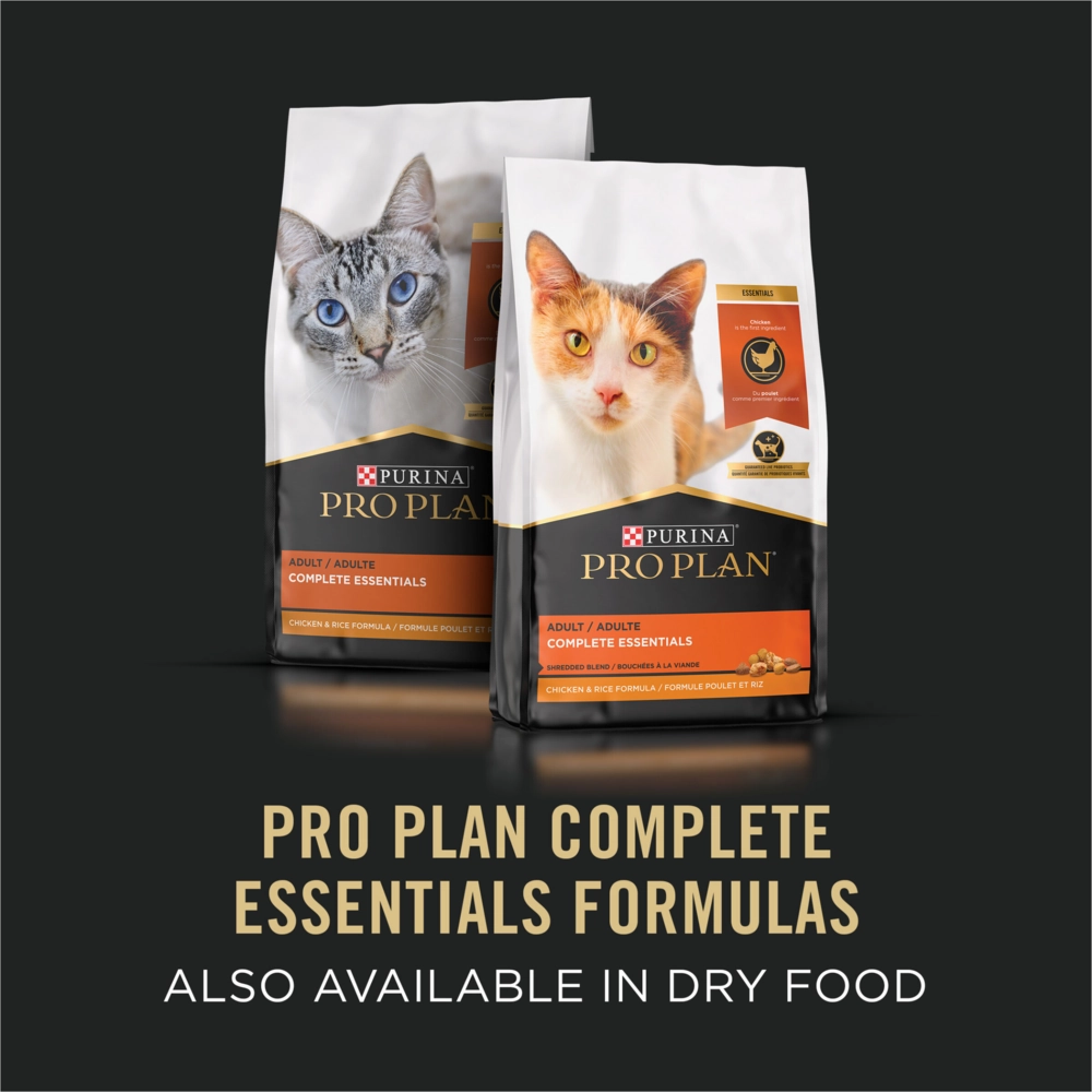 Purina Pro Plan Pate Salmon & Wild Rice Entree Wet Cat Food
