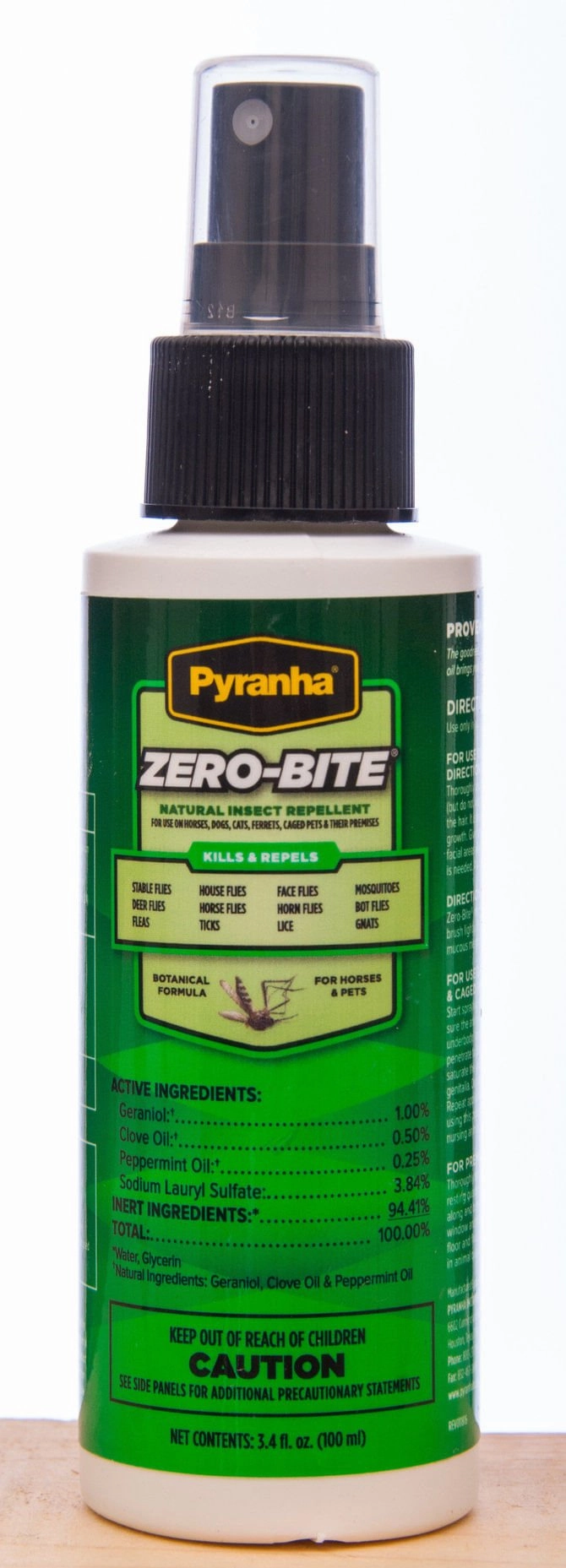 Pyranha Zero-Bite Natural Fly Spray