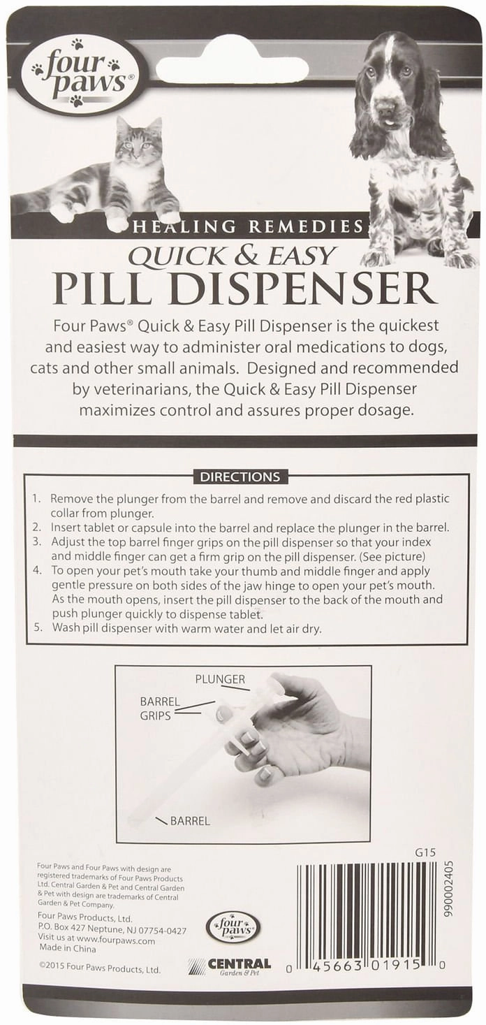 Quick & Easy Pill Dispenser