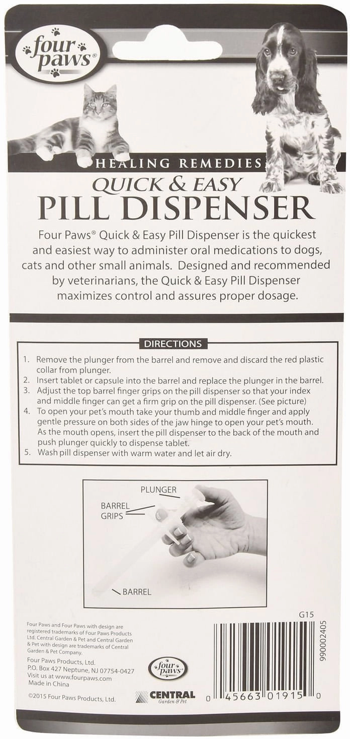 Quick & Easy Pill Dispenser