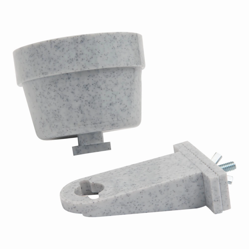 Quick Lock Crock Removable Food & Water Bowl for Cages, Kennels, & Crates