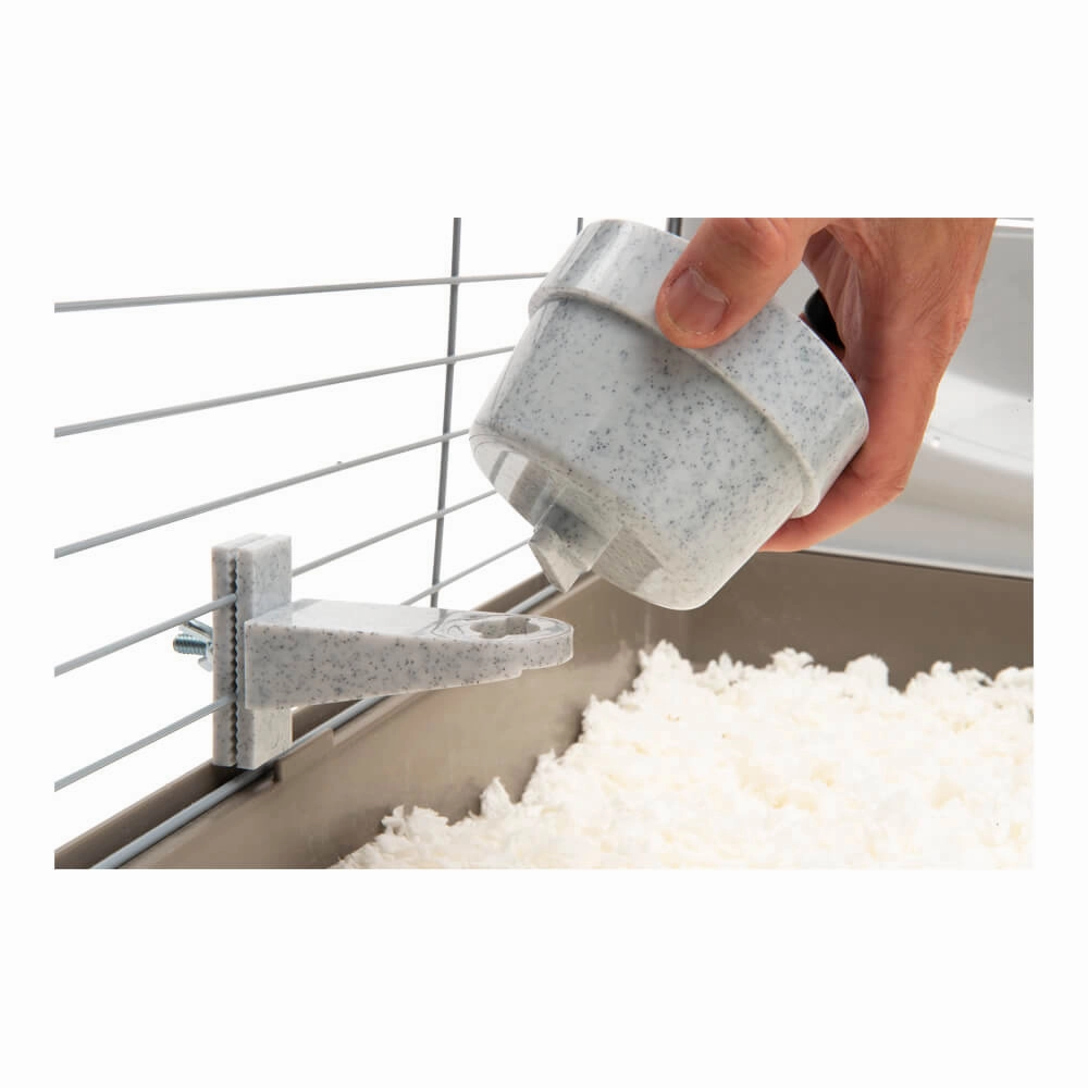 Quick Lock Crock Removable Food & Water Bowl for Cages, Kennels, & Crates