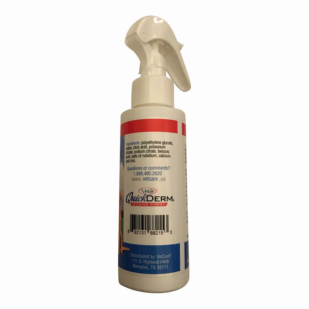 QuickDerm Wound Spray, 4 oz
