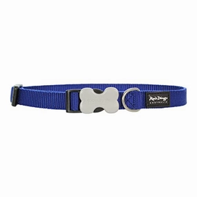 Red Dingo Dog Collar Blue (25mm x 41-63cm)