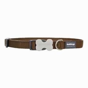 Red Dingo Dog Collar Brown (20mm x 31-47cm)