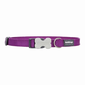 Red Dingo Dog Collar Purple S (12mm x 20-32cm)