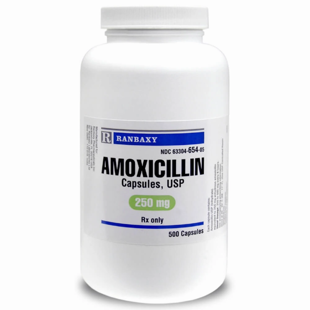 Rx Amoxicillin (Generic) Capsules for Dogs & Cats