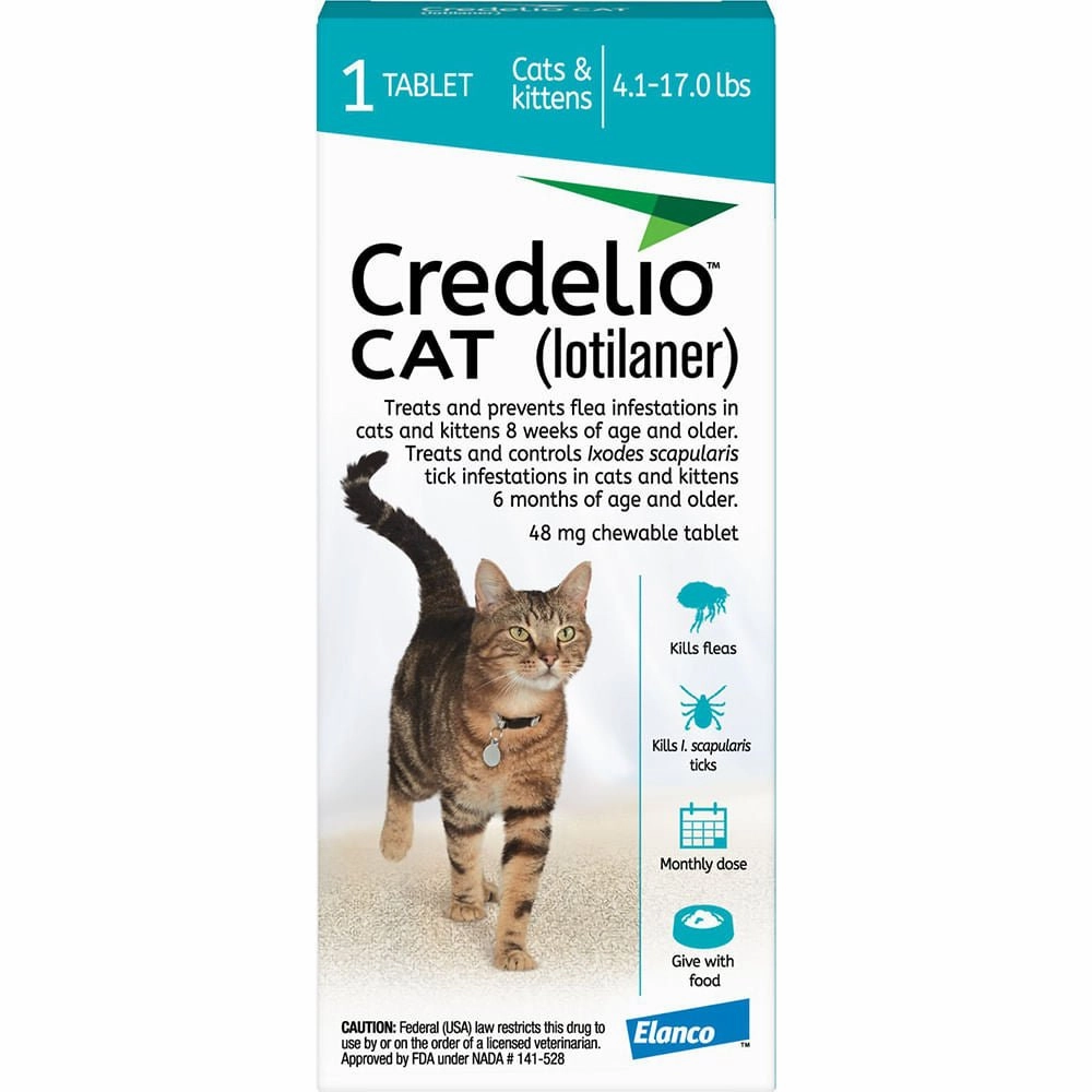 Rx Credelio Tablets for Cats