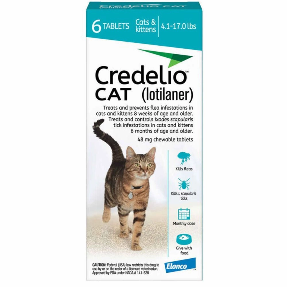 Rx Credelio Tablets for Cats
