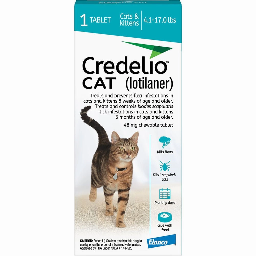 Rx Credelio Tablets for Cats