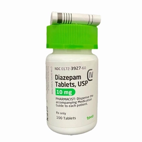 Rx Diazepam (Generic) Tablets for Dogs & Cats, 10mg
