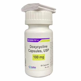 Rx Doxycycline Monohydrate (Generic) Capsules, 100mg X 50 Capsules