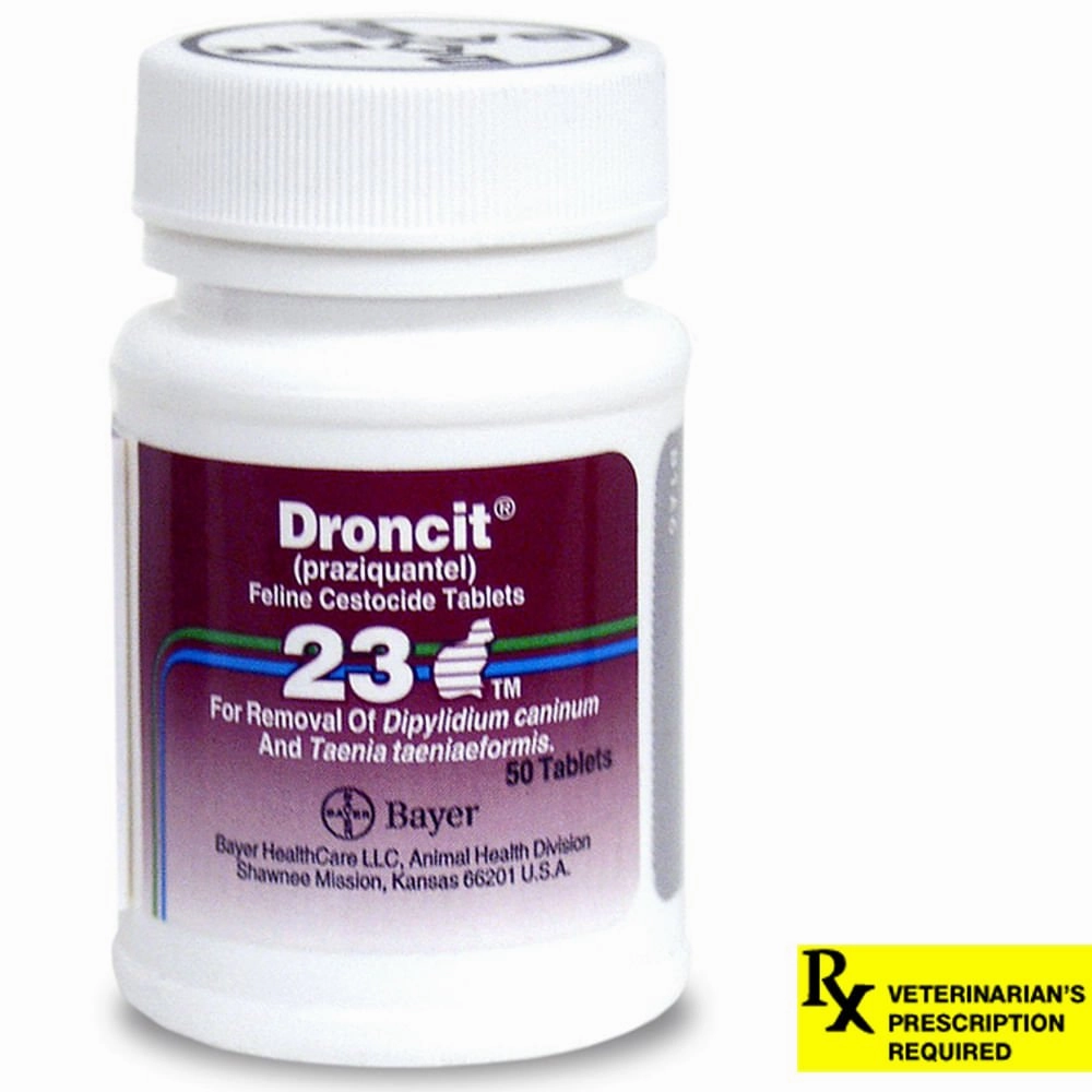 Rx Droncit for Cats, 23 mg Tablets