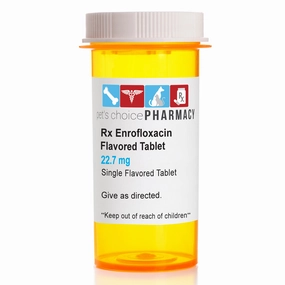 Rx Enrofloxacin (Generic) Flavored Tablets for Dogs & Cats