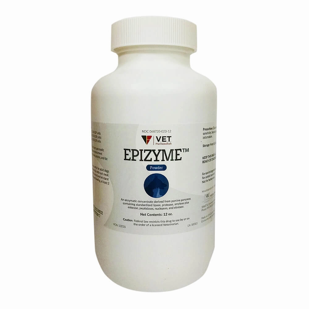 Rx Epizyme Powder for Dogs & Cats, 12 oz Bottle