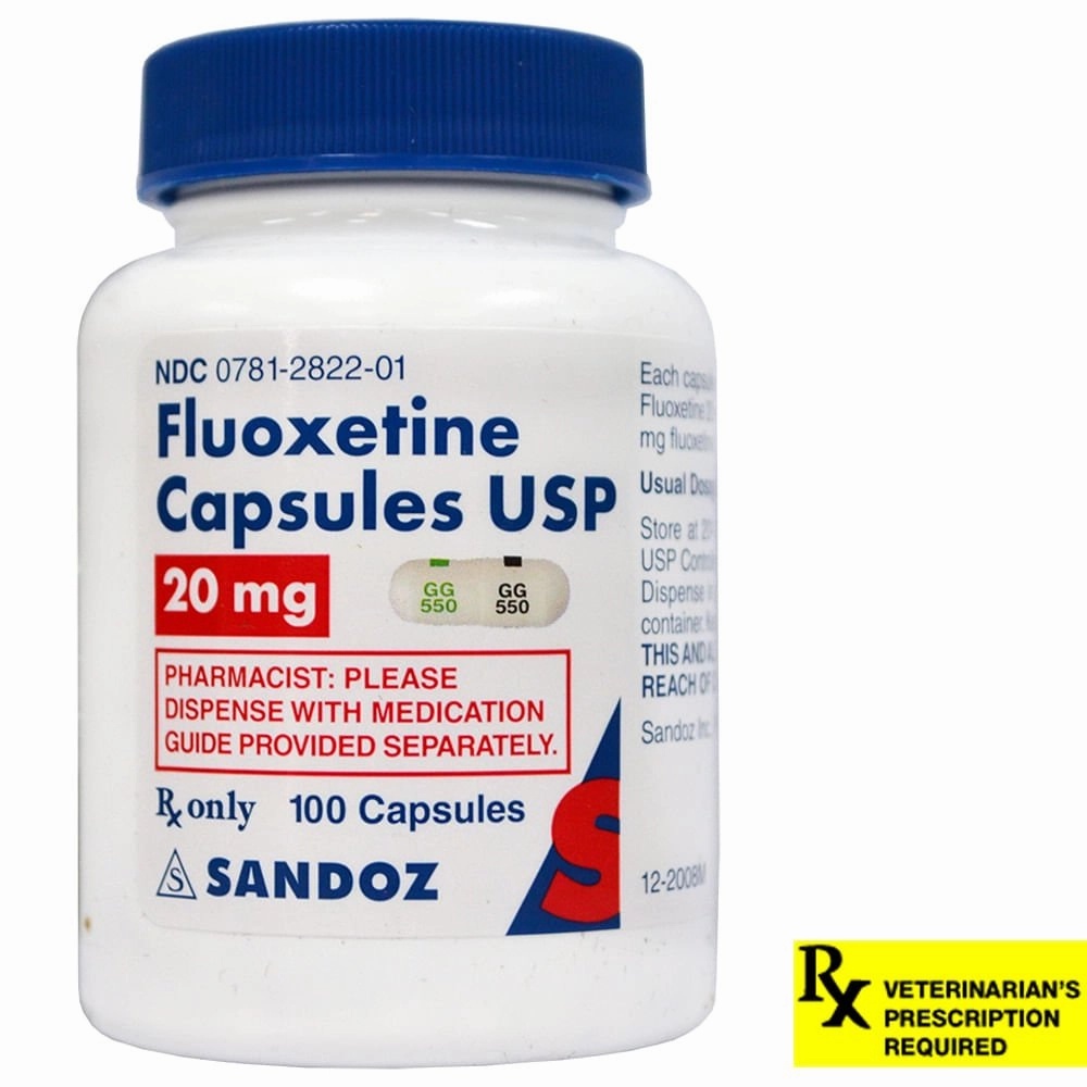 Rx Fluoxetine (Generic) Capsules for Dogs & Cats