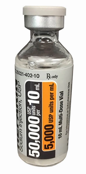 Rx Heparin Injection for Dogs, Cats, & Horses