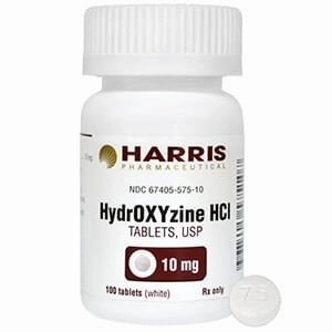 Rx Hydroxyzine HCl (Generic) Tablets for Dogs & Cats
