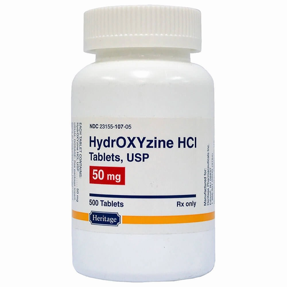 Rx Hydroxyzine HCl (Generic) Tablets for Dogs & Cats