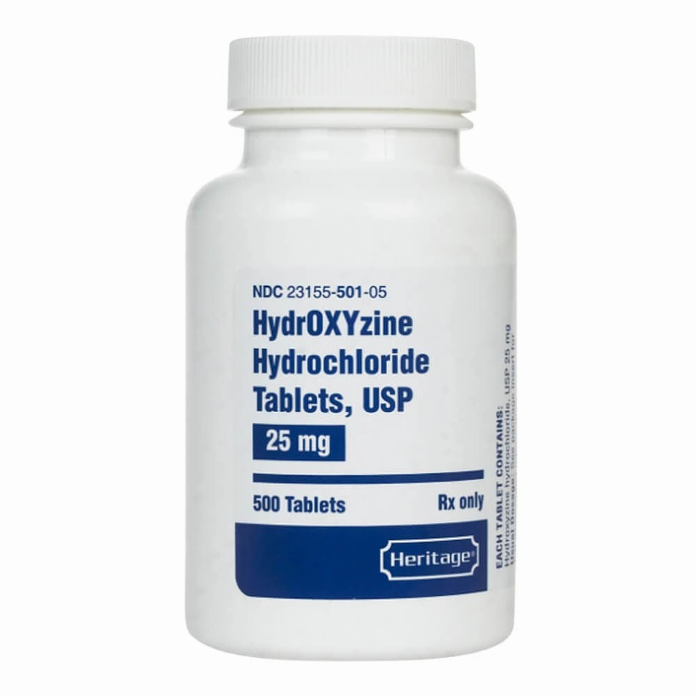 Rx Hydroxyzine HCl (Generic) Tablets for Dogs & Cats