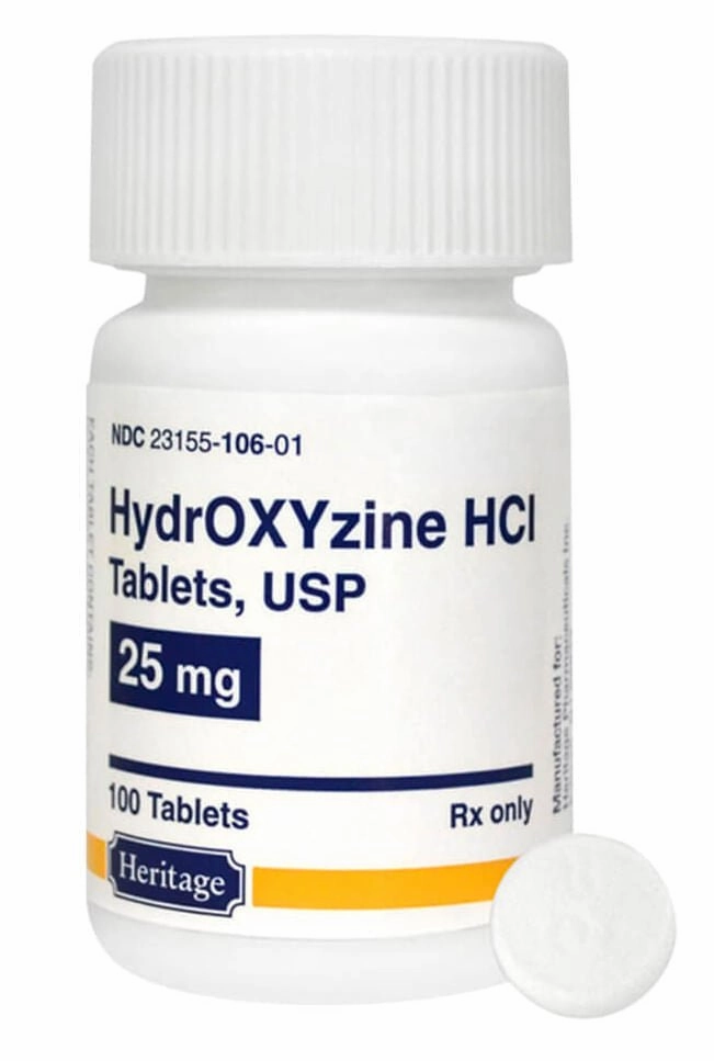 Rx Hydroxyzine HCl (Generic) Tablets for Dogs & Cats