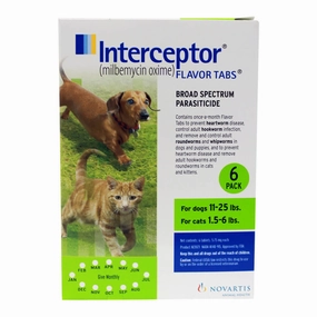 Rx Interceptor Tablets for Dogs & Cats