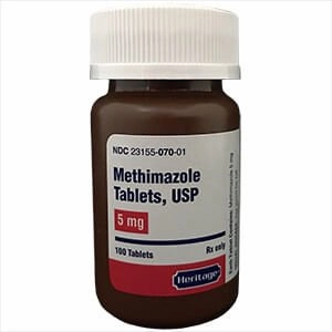 Rx Methimazole Tablets
