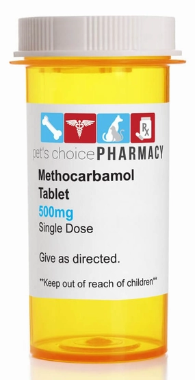 Rx Methocarbamol (Generic) Tablets for Dogs, Cats, & Horses
