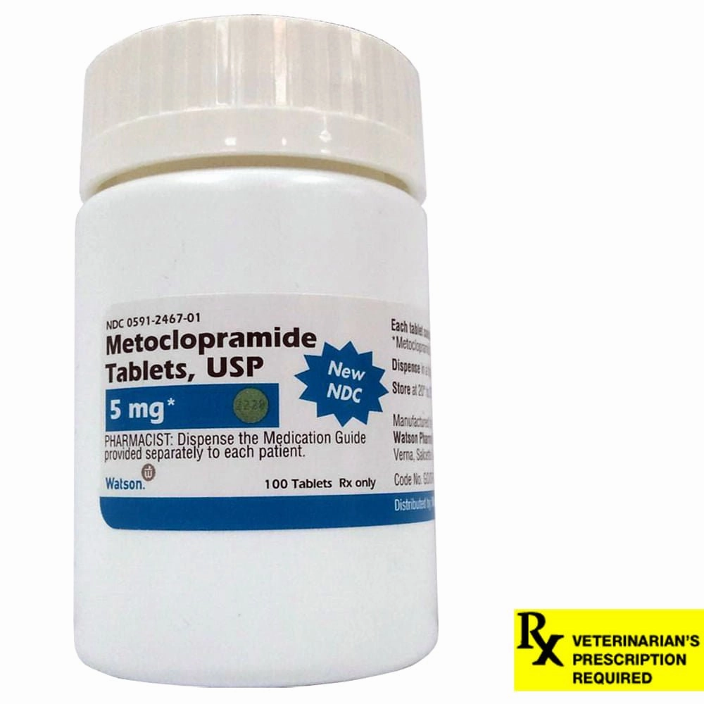 Rx Metoclopramide (Generic) Tablets for Dogs & Cats