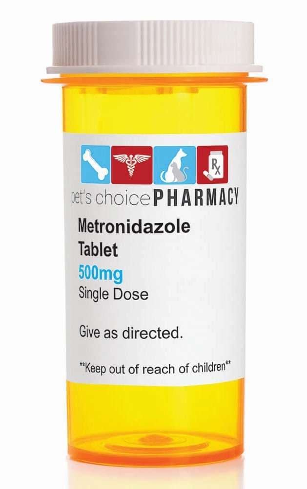 Rx Metronidazole (Generic) Tablets for Dogs & Cats