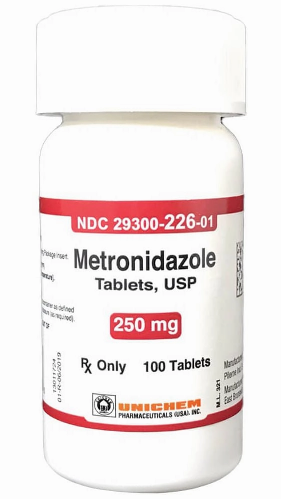 Rx Metronidazole (Generic) Tablets for Dogs & Cats