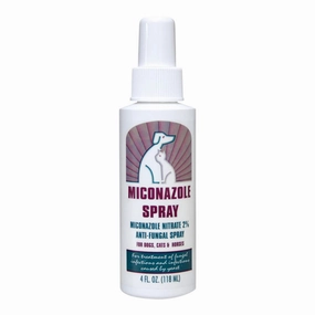 Rx Miconazole (miconazole nitrate 2%) Anti-Fungal Spray, 4 oz Bottle